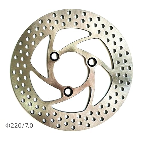 Kit disques de frein moto 220mm pour rouler en toute sécurité lors de vos trajets - 6