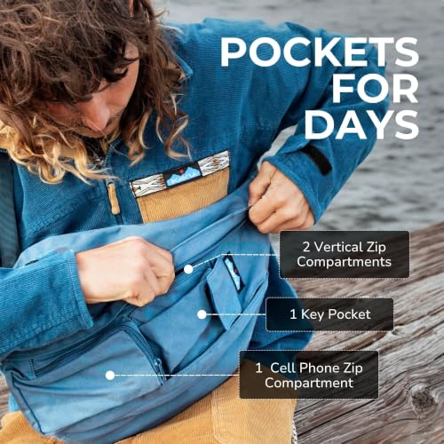 Image of KAVU Original Rope Bag, Cotton Canvas Crossbody for Travel