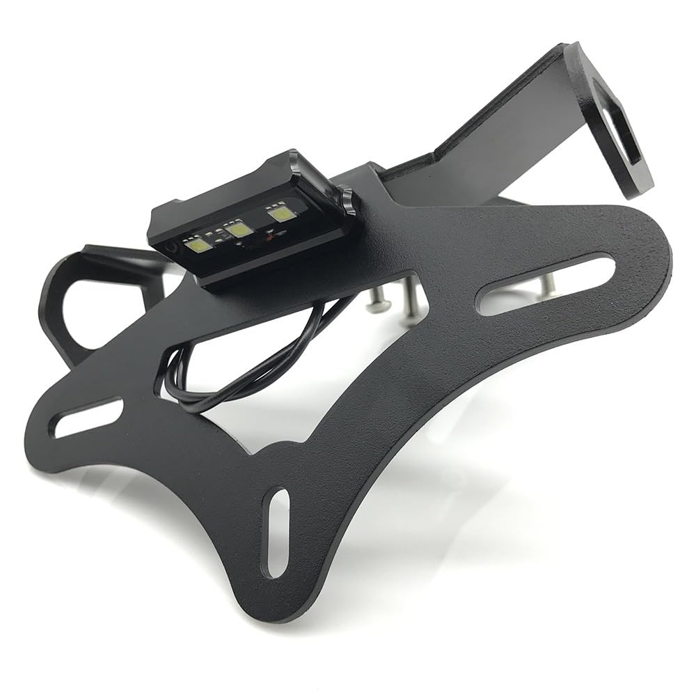 Support de plaque d'immatriculation arrière court pour moto Kawasaki ZX10R 2016-2020