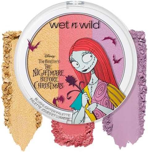 wet n wild Nightmare Before Christmas Blushlighter Palette