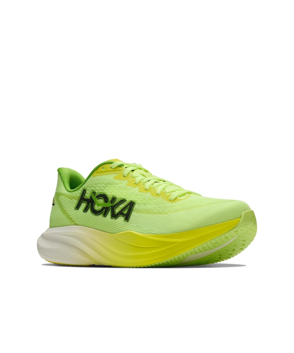 Hoka Womens Mach 7 Neon Yuzu/Hoka Citrus 7 Medium