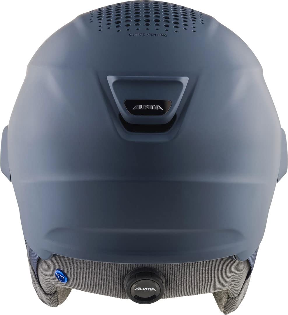 ALPINA Alto QV kask 2024 czarny matowy/zielony kobaltowy