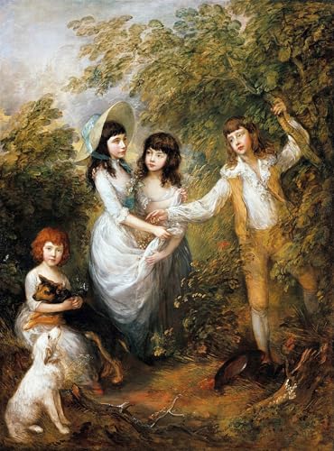 Lienzo de Gainsborough 60x90cm: alta fidelidad artística para decoración sofisticada