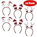 Produktbild Moji 12 saisonale Kopfbedeckungen für Weihnachtsschmuck - 3 Verschiedene Designs - ideales Haarschmuck für Erwachsene und Kinder - ideal für Weihnachts- und Neujahrsfeiern - Kostüme & Events