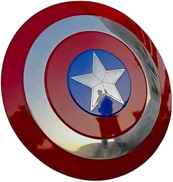 Réplique 1:1 Du Bouclier De Captain America – 75e Anniversaire En Métal