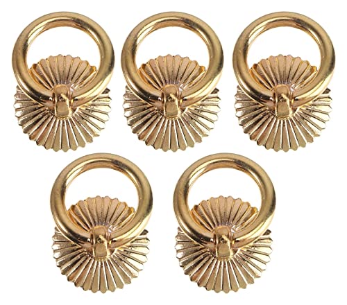 Boutons de tiroir vintage lot de 5 pour rénover une commode de chambre ou un meuble rétro - 2
