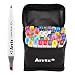 Arrtx 48 Colors Alcohol Based Dual Tip Markers, 48 Colors Art Marker Pen Set with Marker Carry Bag, Perfect for Illustration, Sketch Comics, Cartooning, Anime