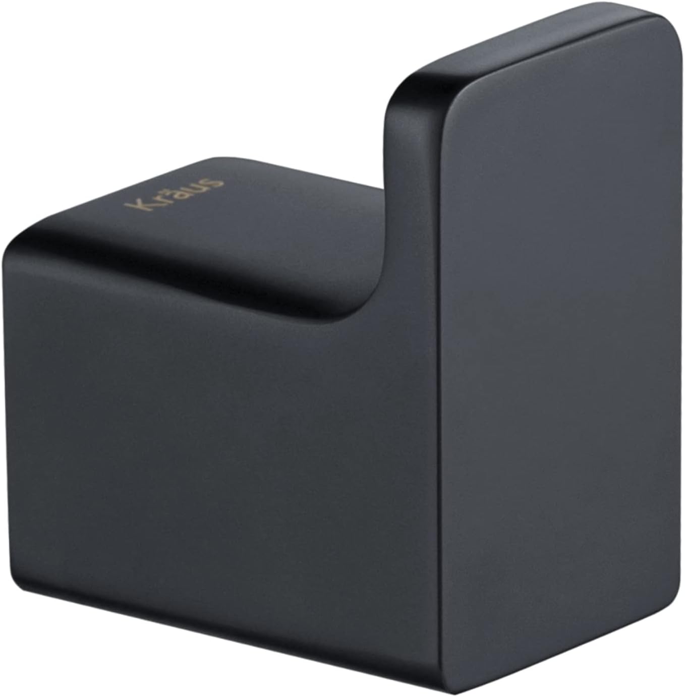 Stelios Bathroom Robe and Towel Hook, Matte Black Finish, KEA-19901MB