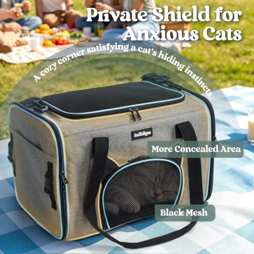 Image of rabbitgoo Cat Carrier Soft with Safety Buckles, Sturdy Comfortable Pet Bag