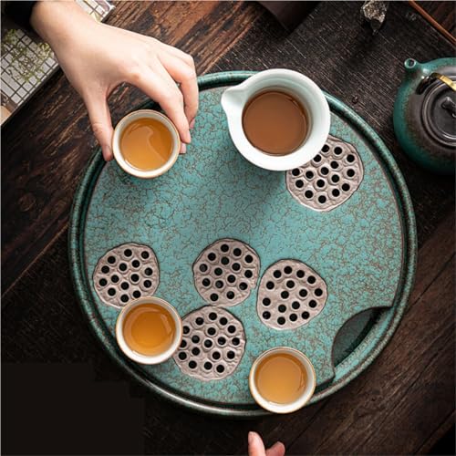 Plateau à thé résistant aux taches, stockage d'eau pour table basse propre - 7