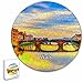 Italia Firenze Puzzle 195 pezzi animali di forma rotonda in legno per bambini puzzle per adulti souvenir regalo 16,5 × 16,5 pollici