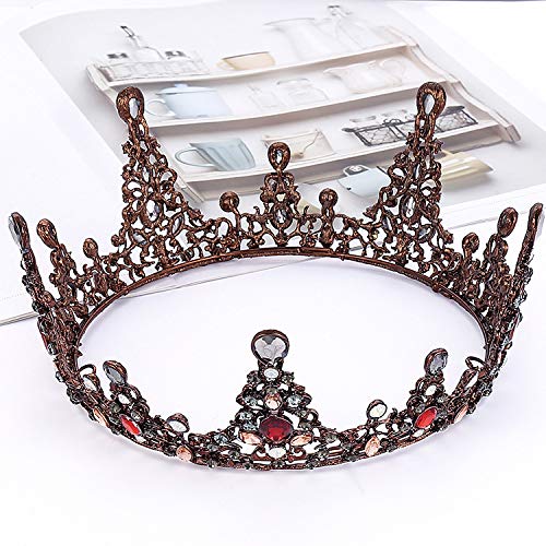 Tiara de perla accesorio para el cabello de novia corona de princesa Chengyuan