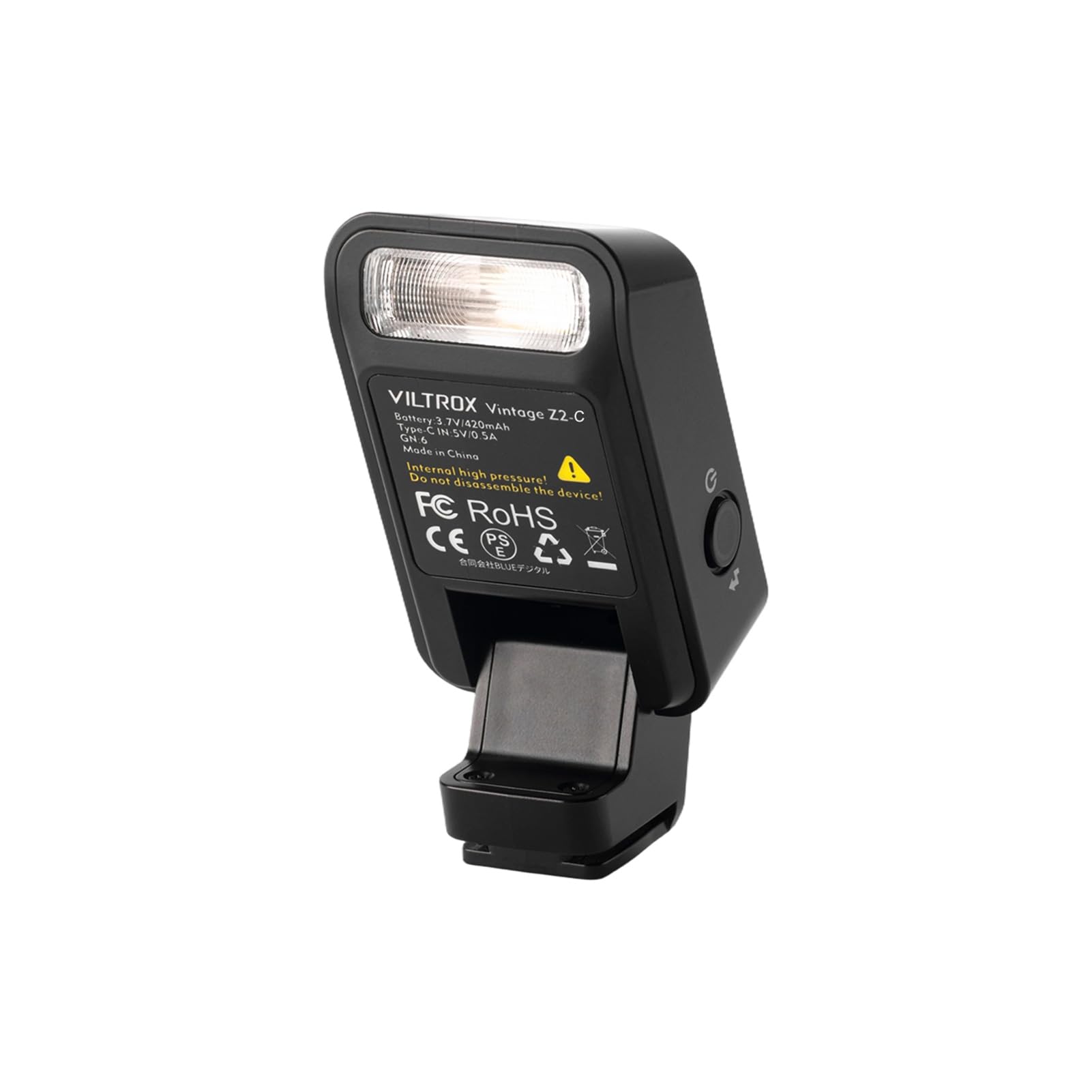 mingzhe Flash TTL Portátil Luz de Flash de Cámara TTL Plegable 10Ws GN6 con 700 Flashes Batería Incorporada y Difusor para Fotografía Viajes sin Espejo DSLR
