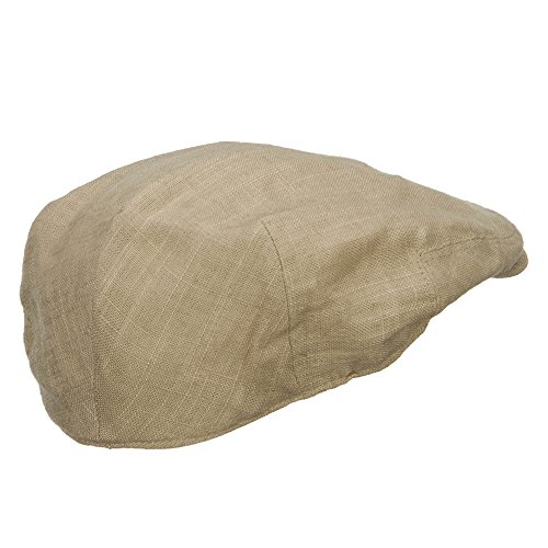 Image of e4Hats.com Men's Linen Summer Ivy Cap
