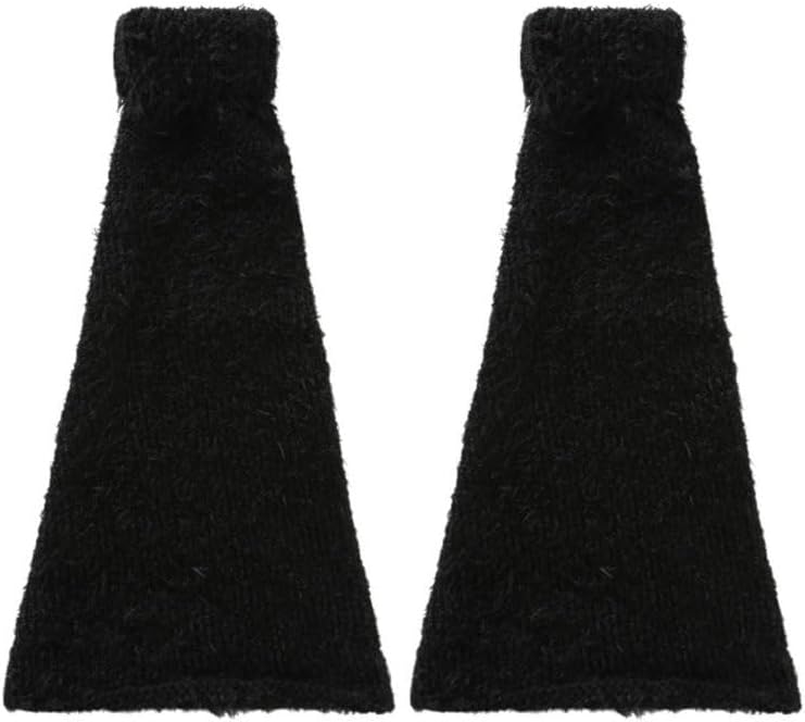 Women Plush Warm Stretch Cozy Flared Fall Winter Leg Warmers Y2k Goth Accessories