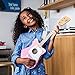 Loog Mini Acoustic kids Guitar for Beginners 3-strings Ages 3+ Learning app and lessons included