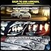 LOYOTICE Automotive Headlamp Restoration Fluid Kit, Upgrade Headlight Restoration Kit, Multifunctional Car Headlight Polishing, Headlight Cleaner and Restorer Coating Kit for All Vehicle Types