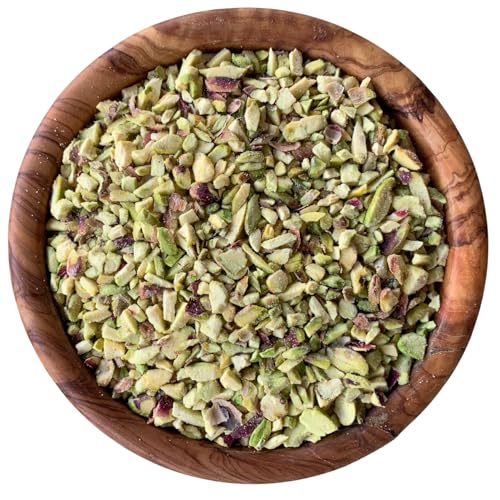 SIVIFOOD Pistazienkerne grob gehackt 250g - gehackte Pistazien grün naturbelassen ungesalzen unbehandelt zum Backen in Premium Qualität natürlich vegan Topping für Baklava Kuchen Eis Dubai-Schokolade