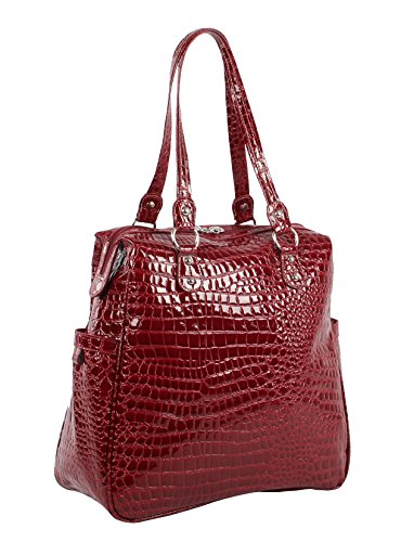 Bolso Shopper PVC Croco 16" Kathy Van Zeeland miniatura 3
