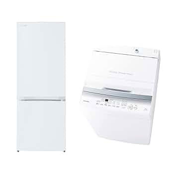 Amazon | 【新生活家電2点セット】一人暮らし 東芝 冷蔵庫 153L