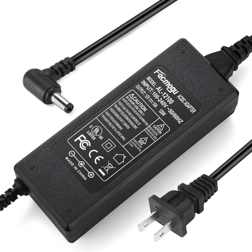 Facmogu 12V 10A Power Supply AC to DC Adapter, AC to DC Converter...