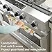 Oarencol Fall Maple Leaves Refrigerator Door Handle Covers Autumn Retro Set of 2 Kitchen Appliance Decor for Fridge Oven Dishwasher