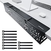 Plateau De Gestion Des Câbles Sous Le Bureau, Rangement Cable Bureau