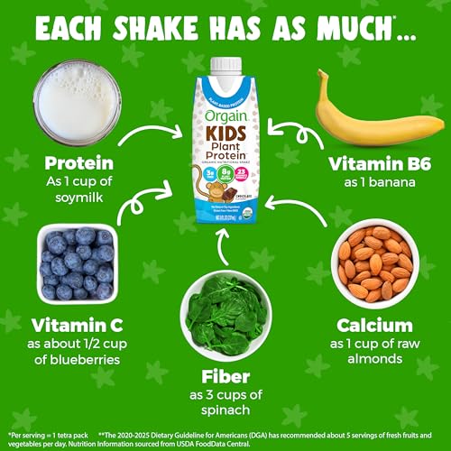 Orgain 0851770003513 Organic Kids Nutritional Vegan Protein Shake thumb #5