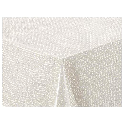 Home Direct Mantel de Hule, Rectangular 140 x 240cm, Beige