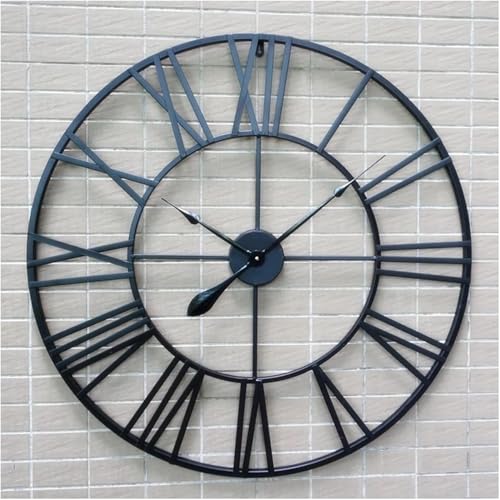 Horloge Murale Silencieuse en Métal : Fini le Tic-Tac Stressant - 2