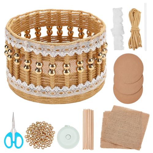 Panier de Rangement Macramé DIY pour Organiser la Chambre