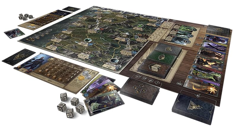 The Witcher: il Vecchio Mondo - setup e regolamento in italiano (tutorial) [SUB ITA] - Board Games Francesco