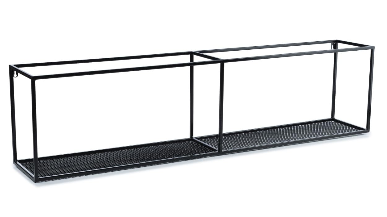 Półka wisząca industrialna metalowa 120 cm LOFT