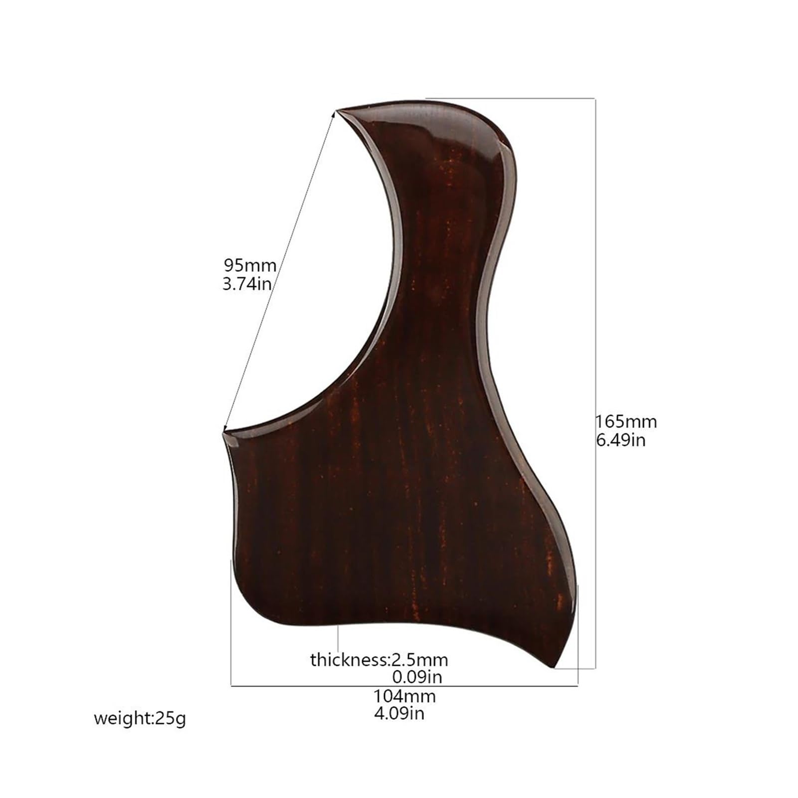 Battipenna Per Chitarra Acustica Per Mancini 1 Pezzo