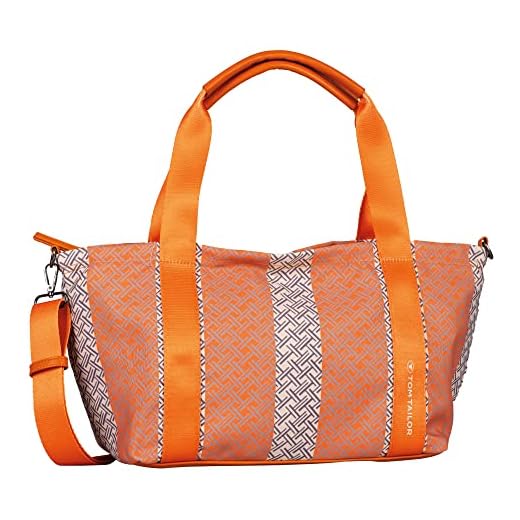 TOM TAILOR Leoni, Shopper para Mujer, Naranja, 50 x 19 x 25 (LxBxH)