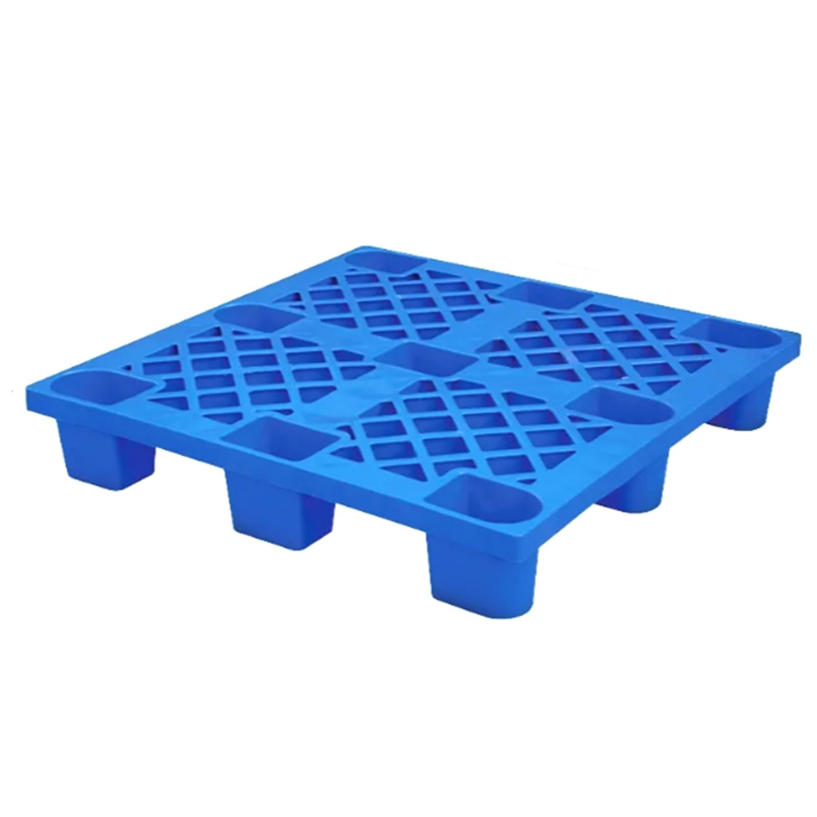Siatkowa plastikowa paleta odporna na wilgoć deska magazynowa, oddychająca, wentylowana, wodoodporna, można układać w stos, idealna do przechowywania w piwnicy lub supermarkecie (99 cm x 80 cm x 14 cm