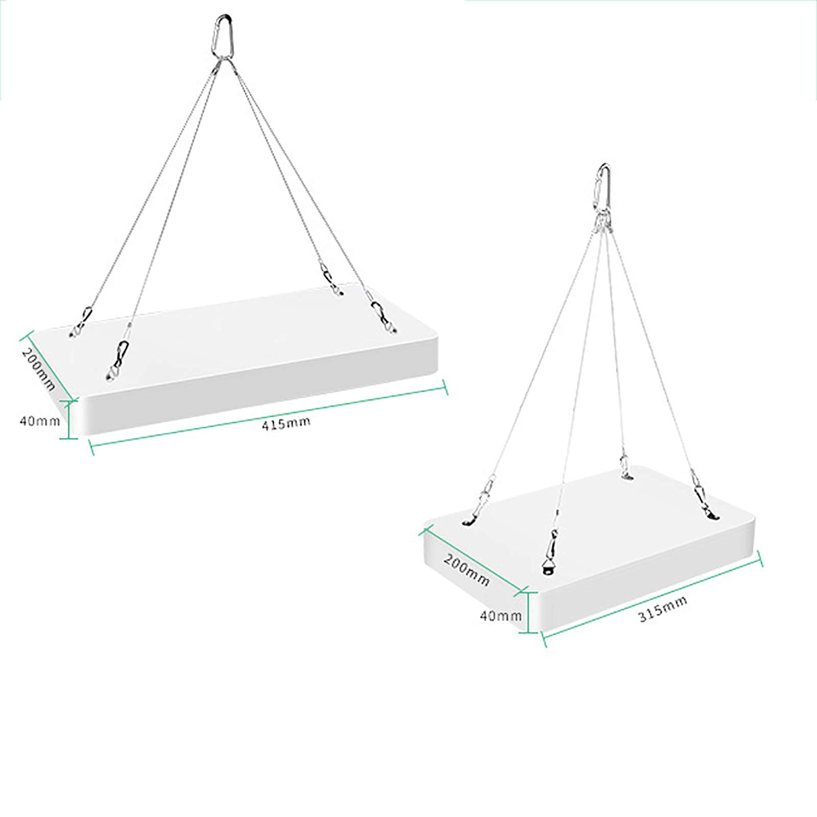 Luces LED de espectro completo para el cultivo de Lámpara LED de cultivo de espectro completo ajustable con disipación de calor de 415 x 200 x 40 mm for interiores, 312/216 LED(216 pcs)