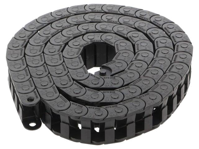 Guidage à chaîne igus E045 haute précision rayon 18mm longueur 1040mm pour cinématique industrielle