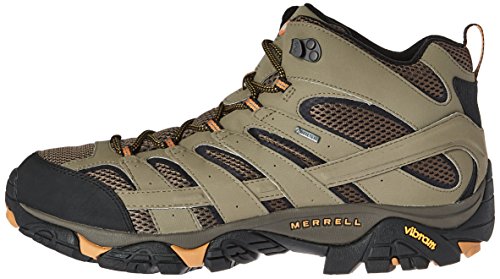 image for Merrell Men's Moab 2 Mid Gtx Hiking Boot, Walnut, 13 W US, 13 Wide