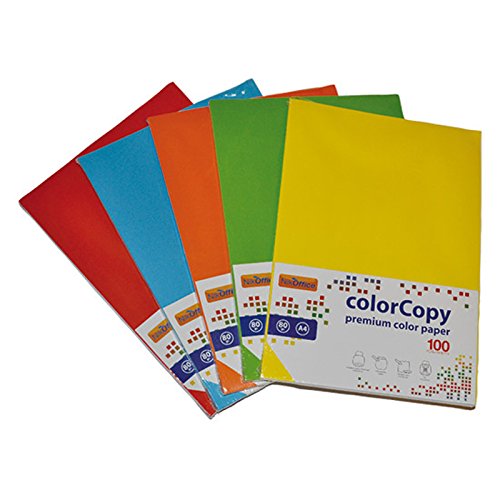 250 Fogli Carta Colorata A4 Landré - 80 G/m², 10 Colori, Per Stampanti, Ufficio E Fai Da Te - Foto 10