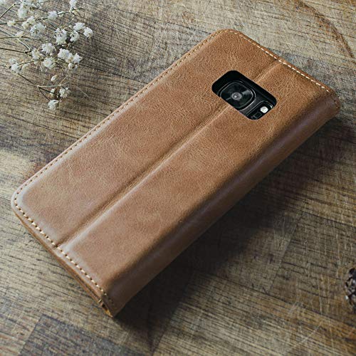 TORRO Custodia Stand in Vera Pelle Compatibile con...