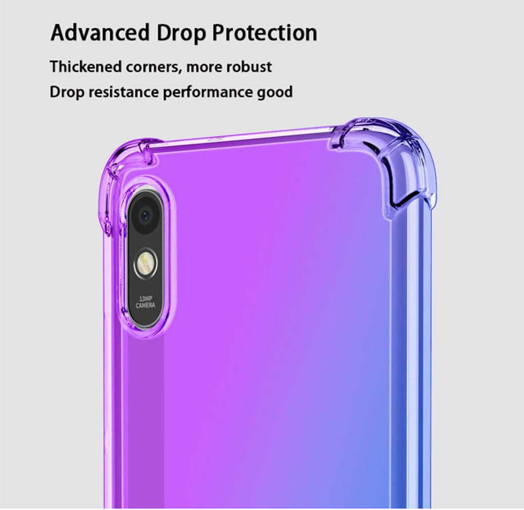 Cover Xiaomi Redmi 9 TESCHIO PITTURA COLORATO Bordo Trasparente - Alpha Store Design