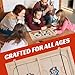 Crazy Games XL Fast Sling Puck Game | Tabletop Skittles Game I 14