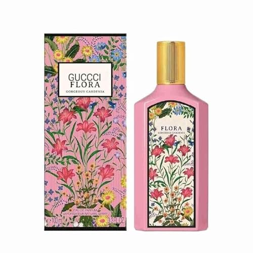 Image of Argussy Gucccii Flora Gorgeous Gardenia New Gold Cap Perfume For Women Fresh Fragrance - 100Ml