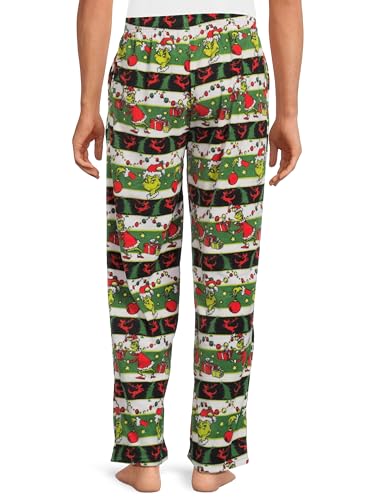 Dr. Seuss The Grinch Mens Holiday Microfleece Sleep Lounge Pant, Sizes S-XL3