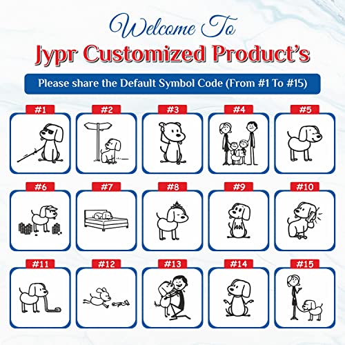 Image of Jypr Customized Product's Pet ID Face Tag Personalize Black Laser Engraved Name Locket Collar Tag for Your Loving Pet Dog, Cat 2 MM Tiny with Little Paw Charm (Drop Shape Large)