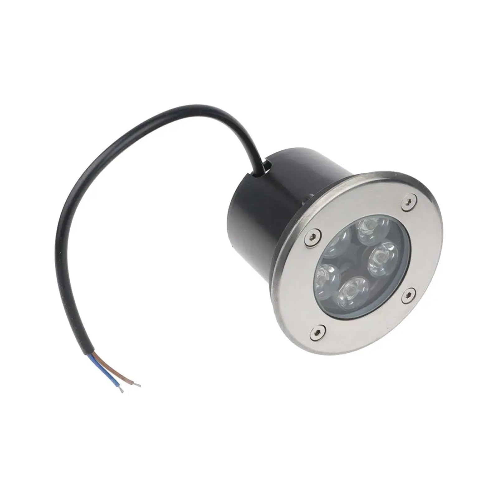 12V lampa LED pod ziemią 24 V DC zewnętrzna lampa ogrodowa 3 W RGB 220 V 110 V IP67 (zielony, 1 W 220 V)