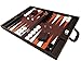 19-inch Premium Backgammon Set - Dark Brown Board