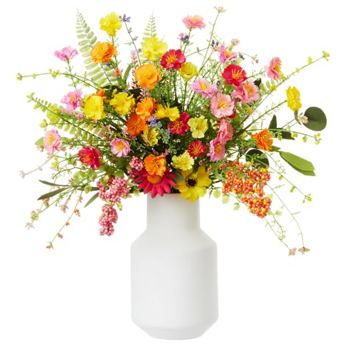 Sosation 8 Bundles Spring Artificial Wildflower...
