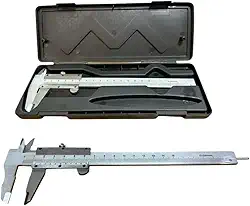 PAQUIMETRO ANALOGICO 150MM ACO INOX MANUAL UNIVERSAL